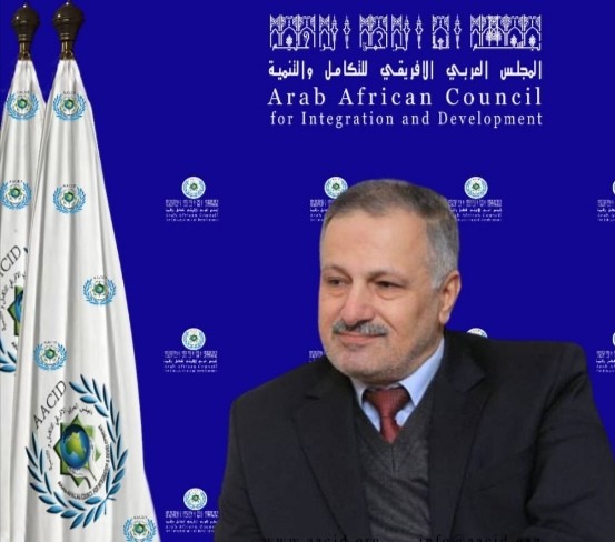 السفير عماد طارق الجنابي رئيس المجلس AACID والسفير هشام عبدالكريم رئيس منظمة Refai يوقعان اتفاقيات دولية مع كبرى الشركات الاجنبية